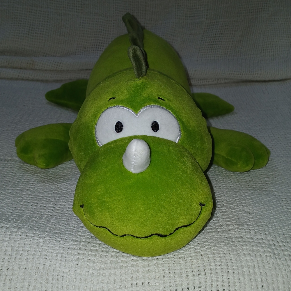 Comfort Bay Weighted Lime Green Dinosaur